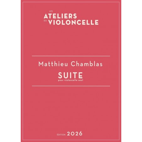SUITE POUR VIOLONCELLE SEUL