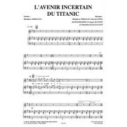 Partition L'AVENIR INCERTAIN DU TITANIC PARIS COMBO pdf