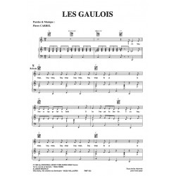Sheet music LES GAULOIS Annie Cordy PDF