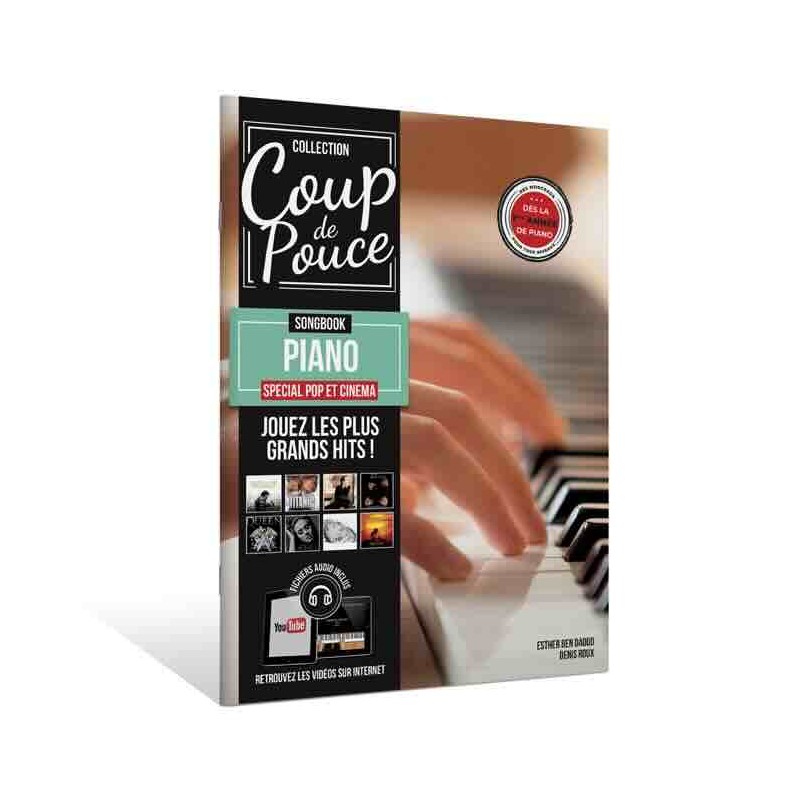 COUP DE POUCE - SONGBOOK PIANO VOL.3 (SPÉCIAL POP & CINÉMA)
