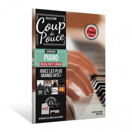 COUP DE POUCE - SONGBOOK PIANO VOL.3 (SPÉCIAL POP & CINÉMA)