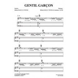 Partition PDF GENTIL GARÇON Héléna