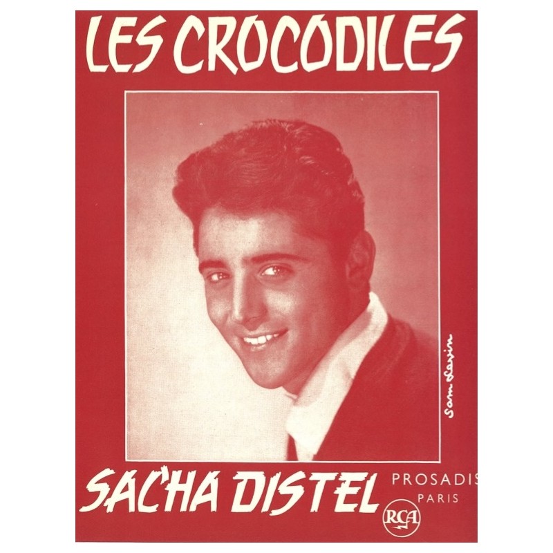Partition LES CROCODILES Sacha DISTEL