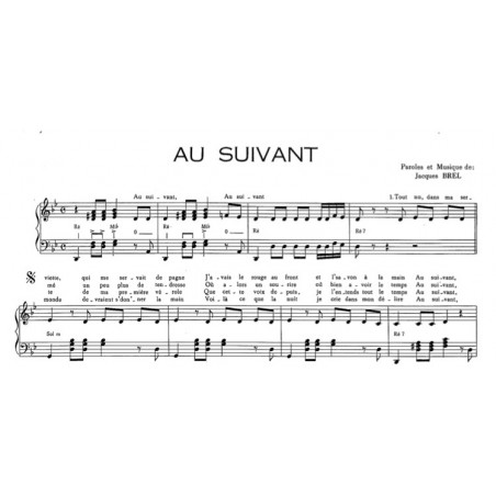 AU SUIVANT
