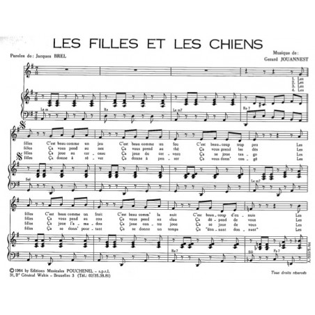 LES FILLES ET LES CHIENS