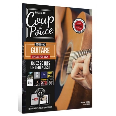 COUP DE POUCE - SONGBOOK GUITARE (SPÉCIAL POP ROCK)