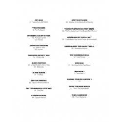 Partition MARVEL PIANO SOLO COLLECTION