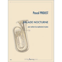 Sheet music BALADE NOCTURNE Pascal Proust