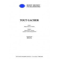 Partition PDF TOUT GACHER Héléna