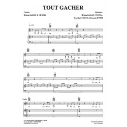 Partition PDF TOUT GACHER Héléna