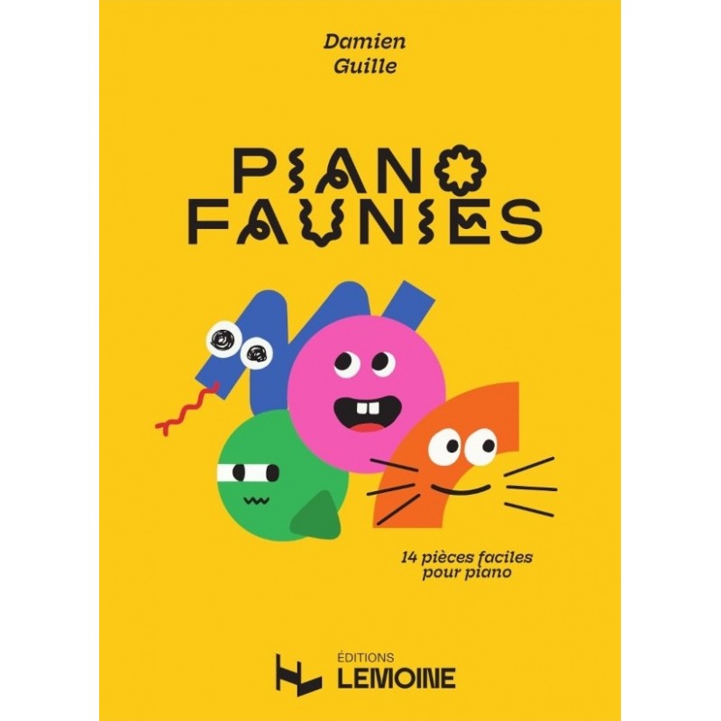 Partition PIANOFAUNIES Damien Guille