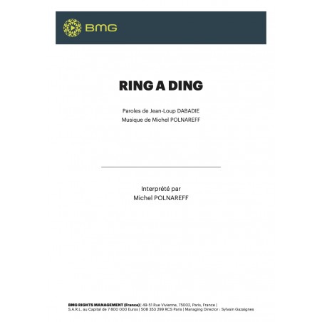 RING A DING