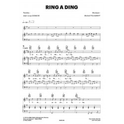 Partition RING A DING Michel Polnareff PDF