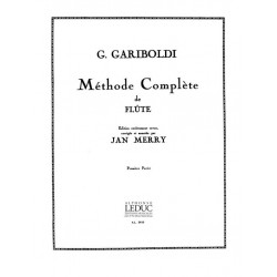 Sheet music MÉTHODE COMPLÈTE DE FLÛTE VOLUME 1 Giuseppe Gariboldi