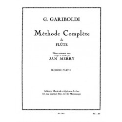 Sheet music MÉTHODE COMPLÈTE DE FLÛTE VOLUME 2 Giuseppe Gariboldi