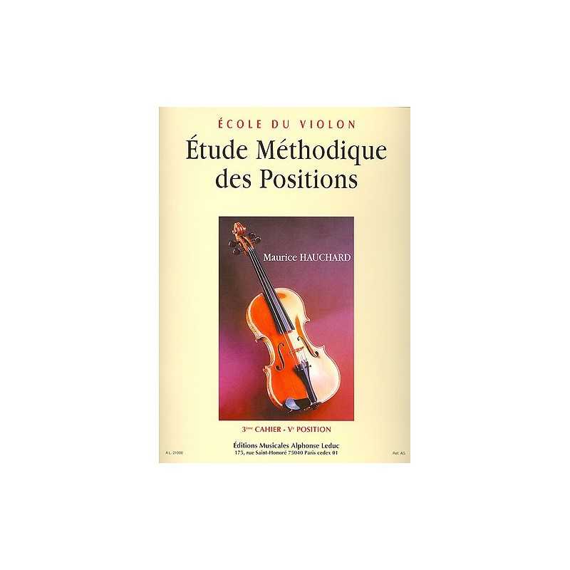 ÉTUDE MÉTHODIQUE DES POSITIONS