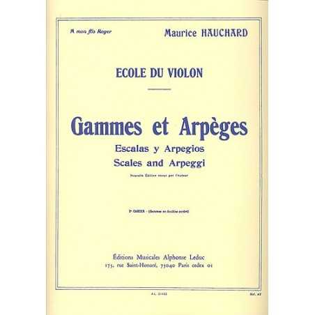 Maurice Hauchard : Gammes Et Arpèges - 2ème Cahier