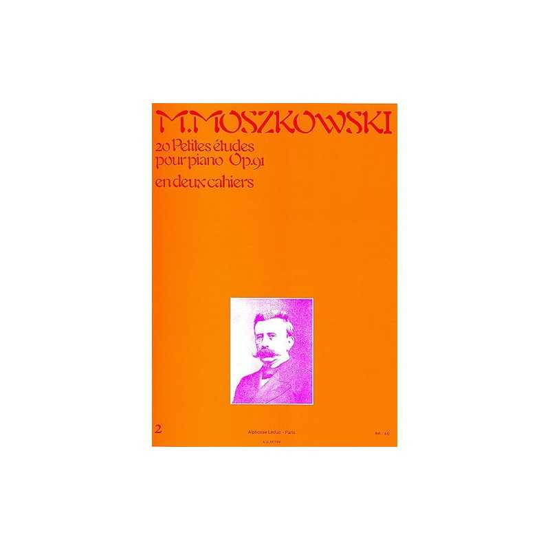 Moszkowski : 20 Petites Etudes Pour Piano Op91 - Vol.2