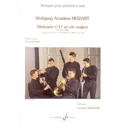 W. A. Mozart : Sérénade Nø11 Kv 375 En Mib Majeur
