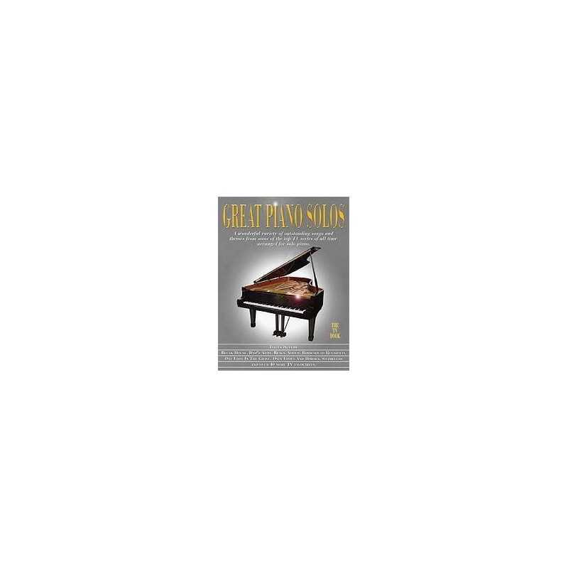 GREAT PIANO SOLOS THE TV BOOK