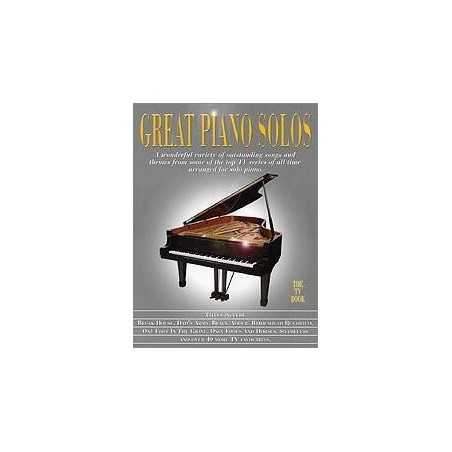 GREAT PIANO SOLOS - THE TV BOOK