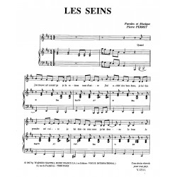 Sheet music LES SEINS Pierre PERRET pdf