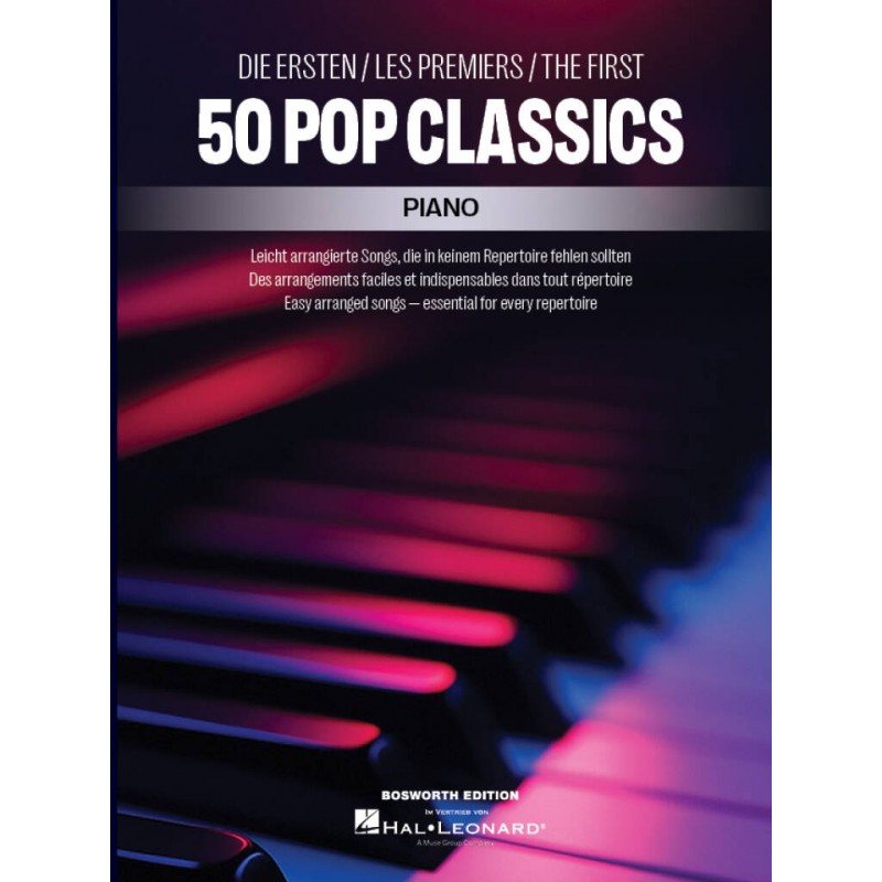 THE FIRST 50 POP CLASSICS PIANO