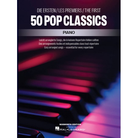 THE FIRST 50 POP CLASSICS PIANO