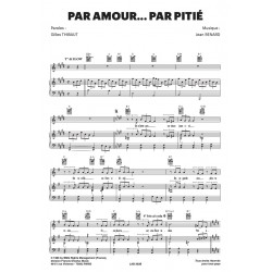 Partition PAR AMOUR... PAR PITIÉ Sylvie VARTAN PDF
