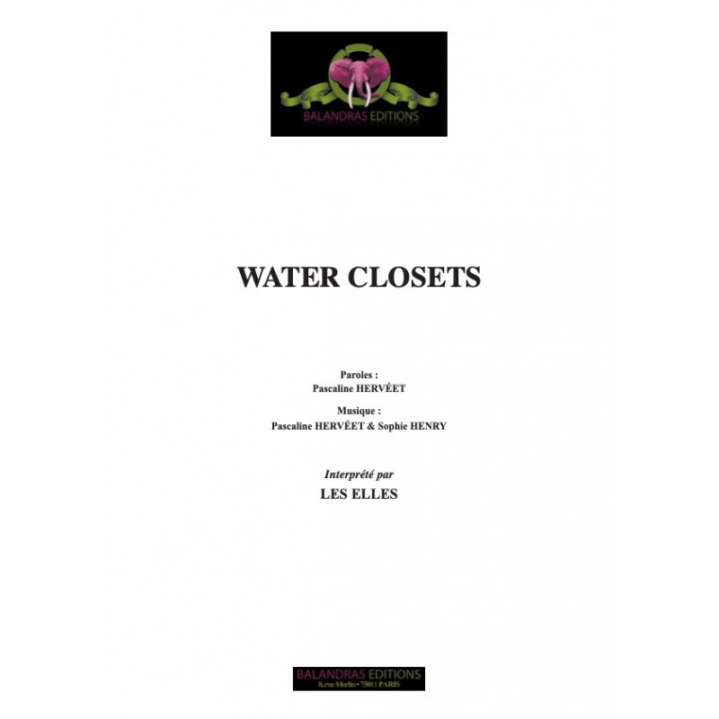 Partition WATER CLOSETS Les Elles