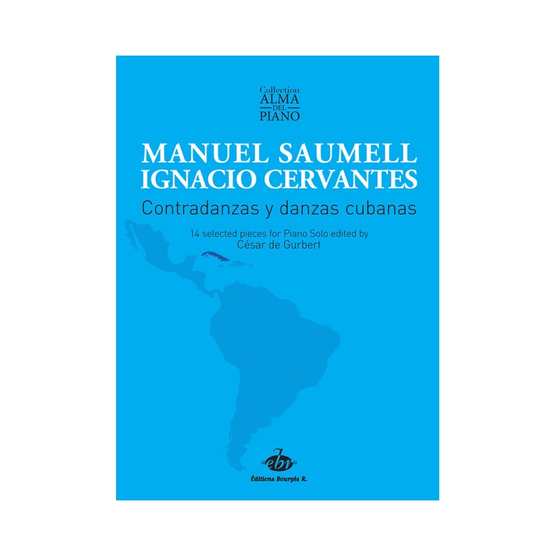Partition CONTRADANZAS Y DANZAS CUBANAS César de Gurbert