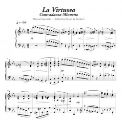 Partition CONTRADANZAS Y DANZAS CUBANAS César de Gurbert