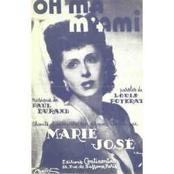 Partition OH MA M'AMI MARIE JOSÉ pdf