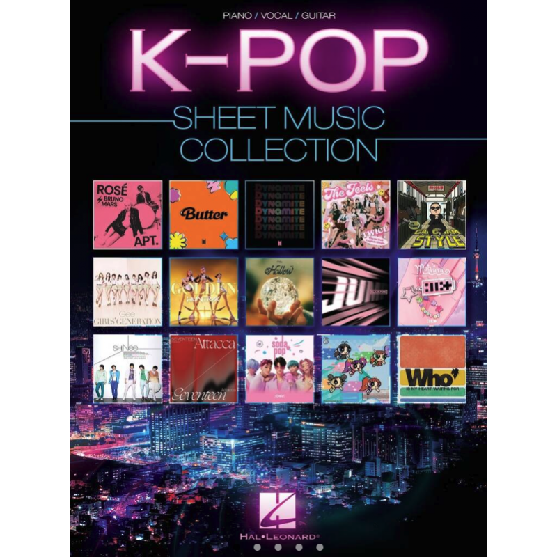 Songbook K-POP SHEET MUSIC COLLECTION