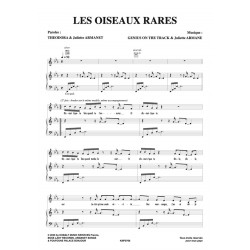 Sheet music LES OISEAUX RARES THEODORA x JULIETTE ARMANET PDF
