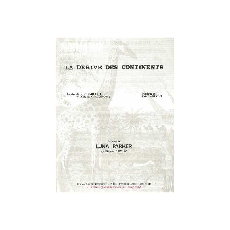 LA DERIVE DES CONTINENTS