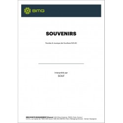 Partition SOUVENIRS