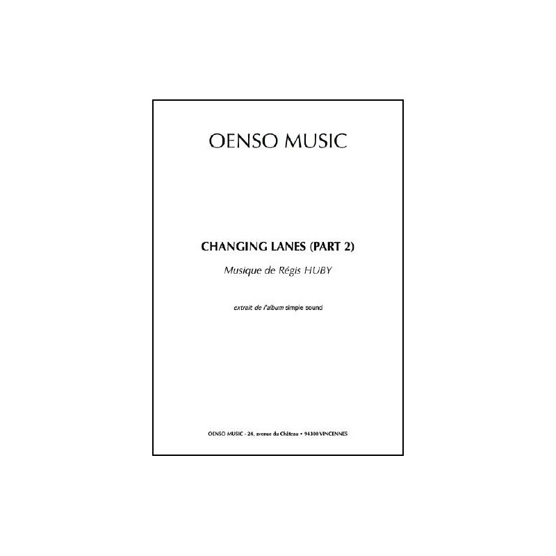 CHANGING LANES (PART 2) (score)