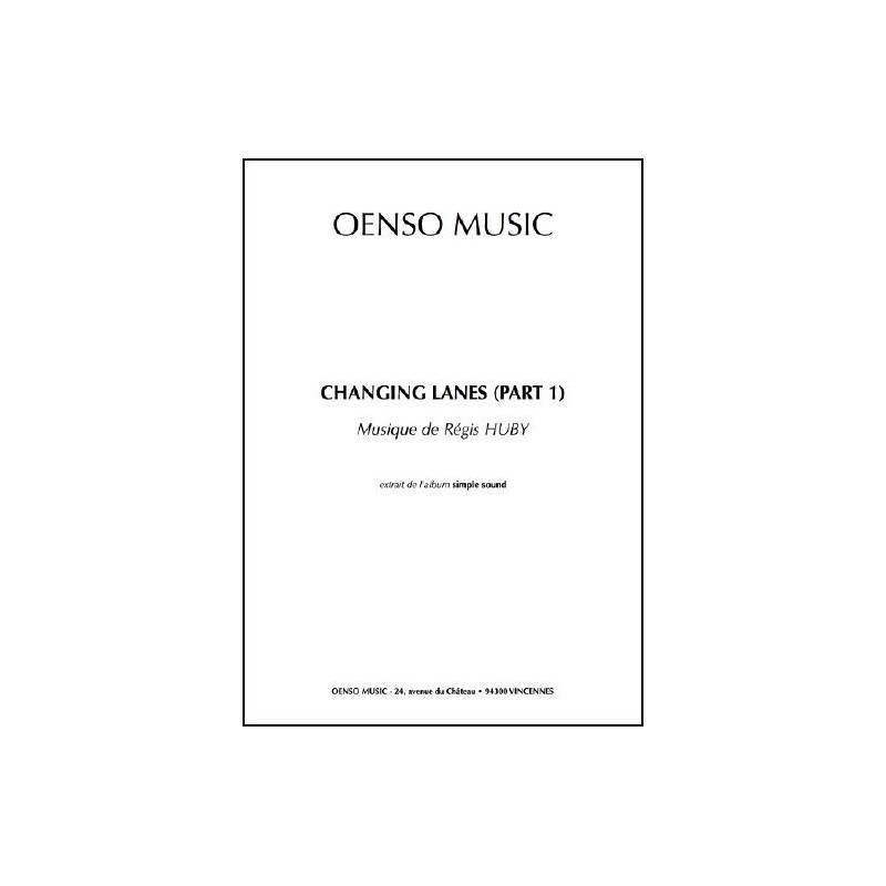 CHANGING LANES (PART 1) (score)