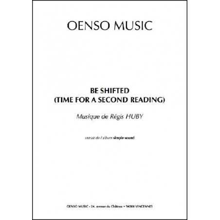 BE SHIFTED (TIME FOR A SECOND READING)