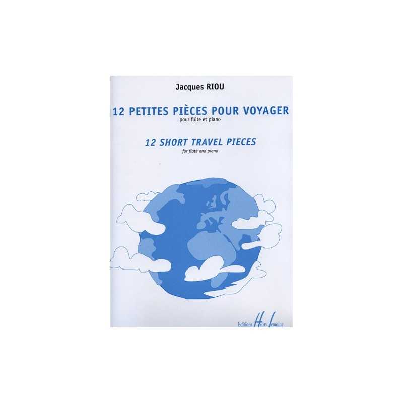 12 PETITES PIÈCES POUR VOYAGER (Flûte et Piano)