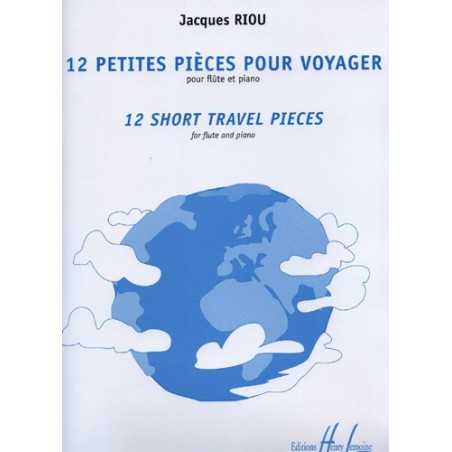 12 PETITES PIÈCES POUR VOYAGER (FLÛTE ET PIANO)
