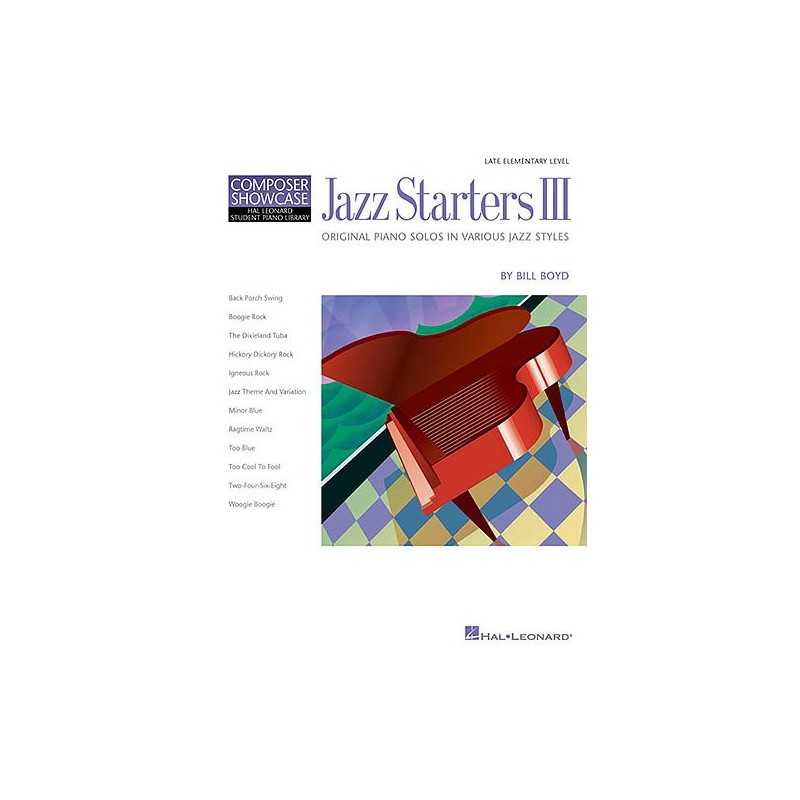 Composer Showcase - Bill Boyd : Jazz Starters III