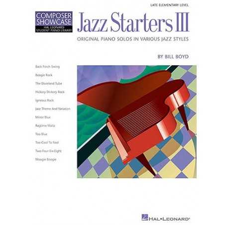 Composer Showcase - Bill Boyd : Jazz Starters III