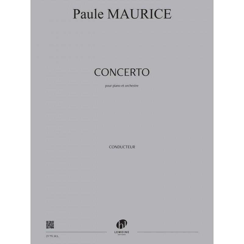 Partition Concerto