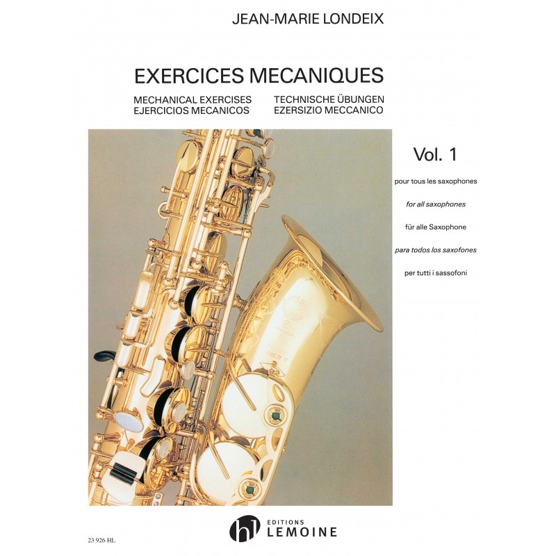 Partition Exercices mécaniques Vol.1