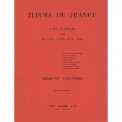 Partition Fleurs de France
