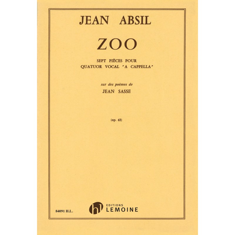 Partition Zoo Op.63