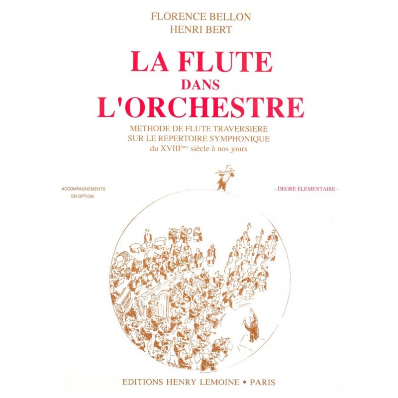 Partition La Flûte dans l'orchestre