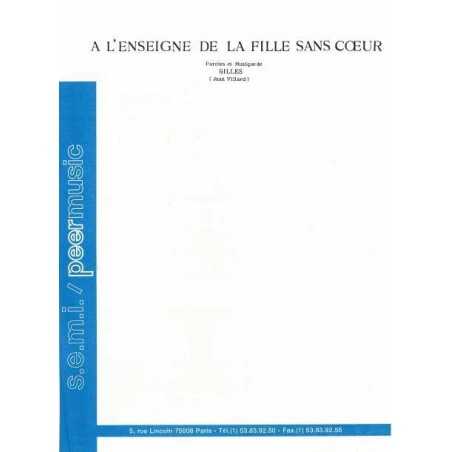 A L'ENSEIGNE DE LA FILLE SANS CŒUR